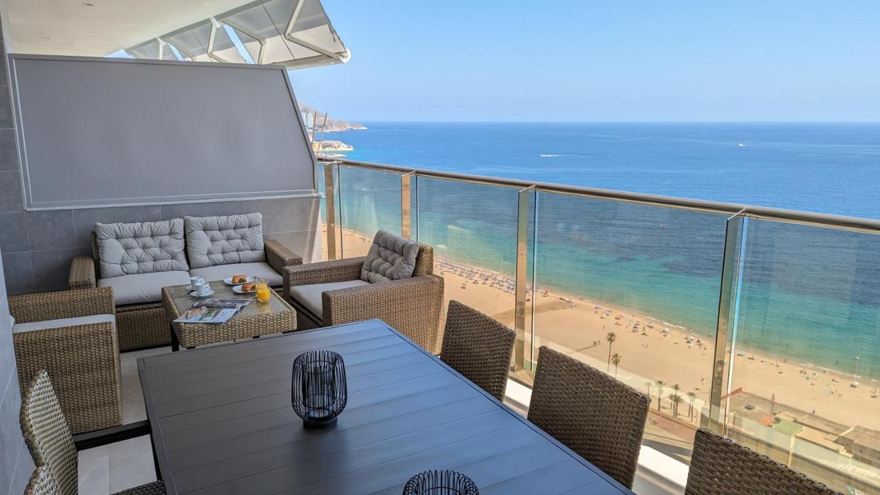 Sunset Cliffs Stylish Apartment Benidorm Bagian luar foto