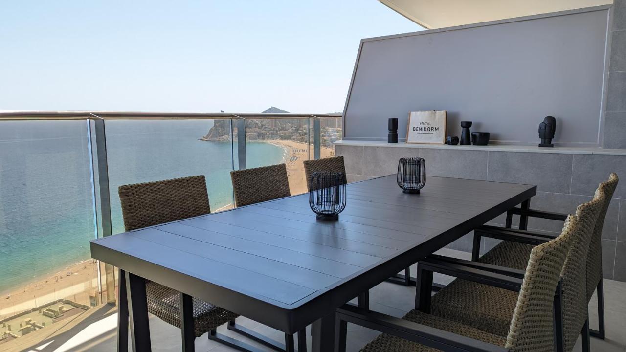 Sunset Cliffs Stylish Apartment Benidorm Bagian luar foto