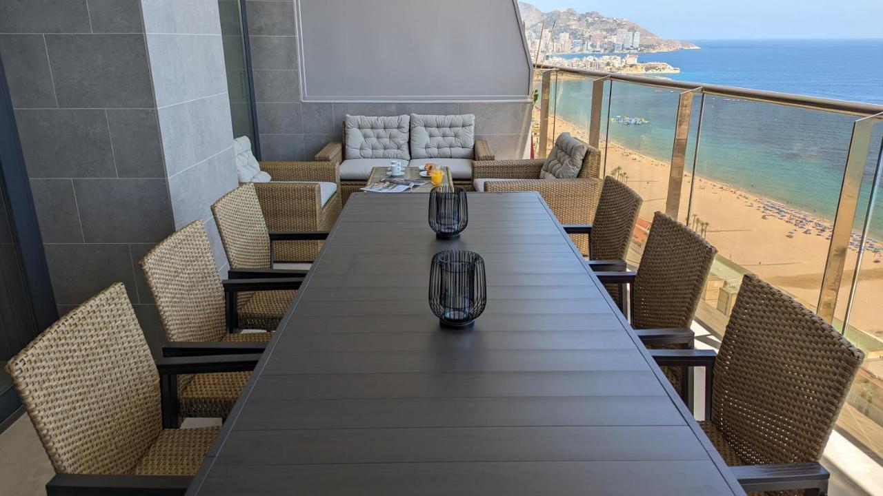 Sunset Cliffs Stylish Apartment Benidorm Bagian luar foto