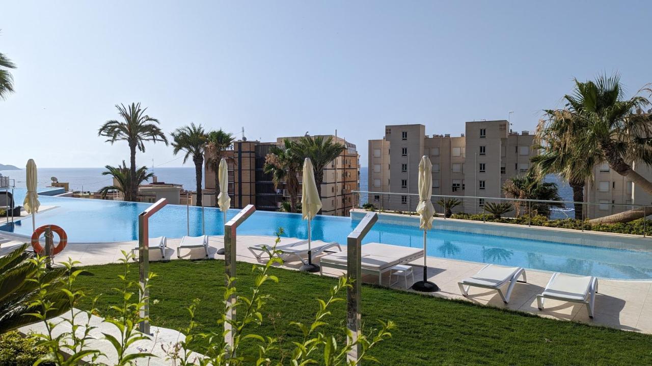 Sunset Cliffs Stylish Apartment Benidorm Bagian luar foto